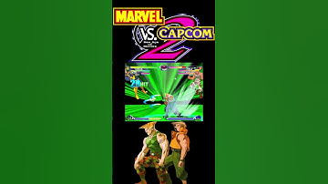 Marvel vs Capcom 2 Guile/Charlie DHC Combo #marvelvscapcom2 #guile #charlie #youtubeshorts