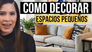 23 TRUCOS PARA DECORAR ESPACIOS PEQUEÑOS 🔥 (Eficaces y Poderosos)