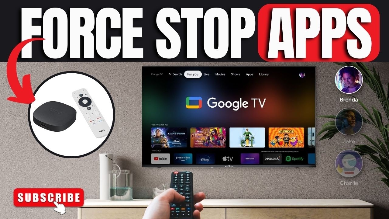 Google TV : How To 'Force Stop' Apps | Force Stops Apps on Onn TV ...