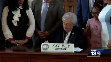 Gov. Ivey signs 'Aniah's Law' during ceremonial bill signing