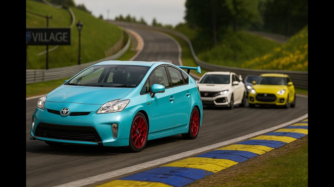 Widebody Prius vs JDM FWD Rivals! Alsace Test Sprint | GT7