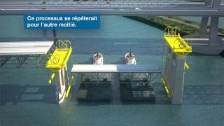 Vidéo du démantèlement projeté du pont Champlain