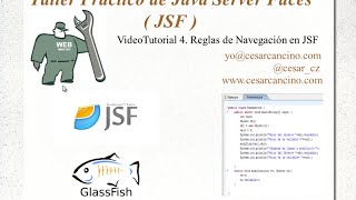 VideoTutorial 4 del Taller Práctico de Java Server Faces. Reglas de Navegación Net Worth