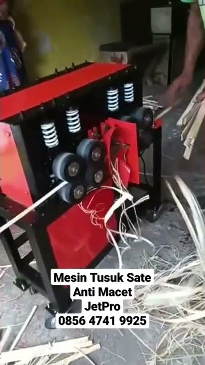 Mesin Tusuk Sate 3 in 1 Terbaik Terbaru 2022 keluar 5 6 7 lidi slicer canggih otomatis