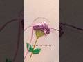 Beautiful flower embroidery step #shortsindia #flowers #shorts #ytshorts #viral