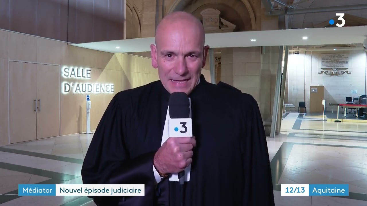 France 3 - Me Jean-Christophe Coubris - Procès Mediator