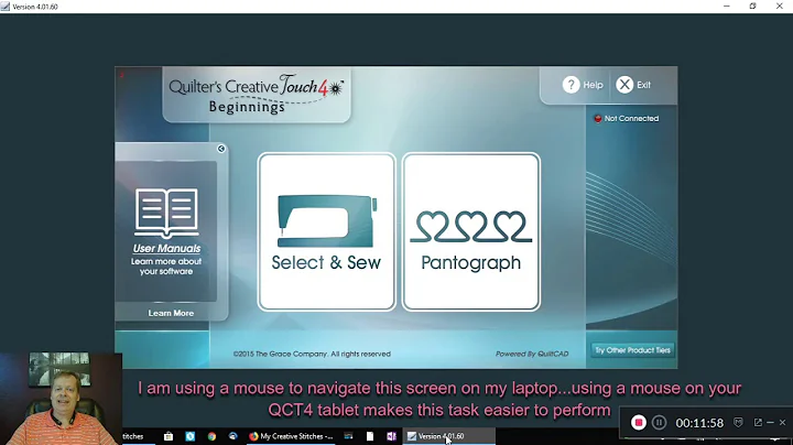 QCT - Purchasing and Installing a Pattern into QCT from a 3rd Party Vendor