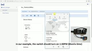 schedule activity of your IoT device screenshot 4