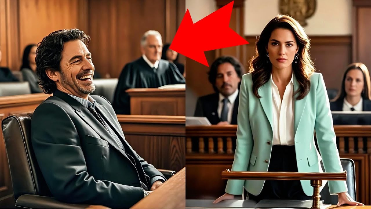 él se rió cuando su esposa se defendió sola… hasta que la corte quedó en shock al oírla