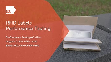High-Performance Asset Tracking: Performance Testing of Alien Higgs® 3 UHF RFID Label
