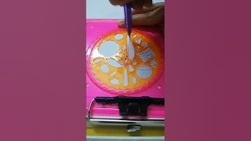 simple Spirograph drawing 77 #spirograph #spirographdrawing #spirography #shorts #trending