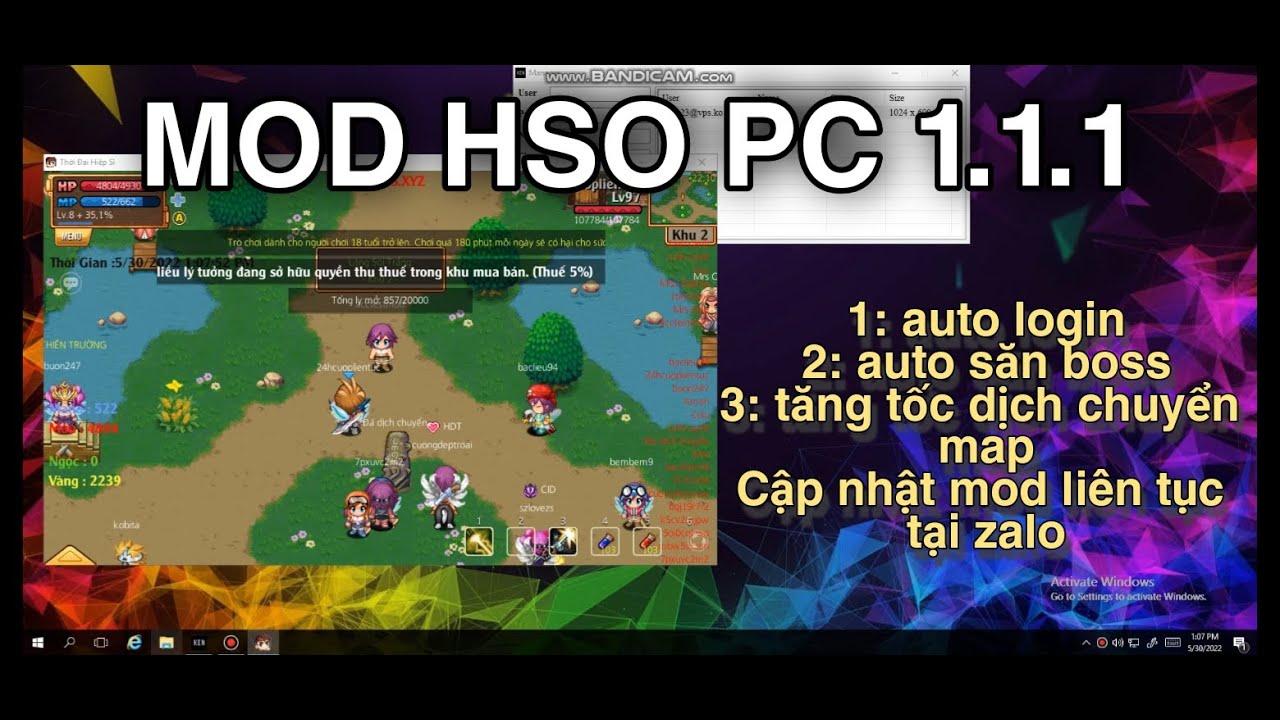 HƯỚNG DẪN TẢI VÀ SỬ DỤNG MOD HSO PC CÓ CẢ LẬU | ianhvps - YouTube
