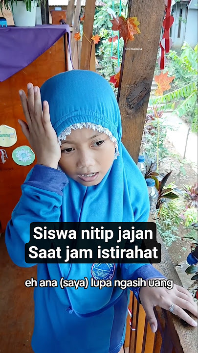 Kebiasaan siswa saat jam istirahat - Jajan ke kantin