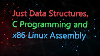 Just Data Structure, C Programming and x86 Linux Assembly.