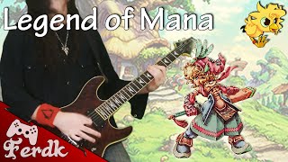 Legend of Mana - "Irwin on Reflection"【Metal Guitar Cover】 by Ferdk chords