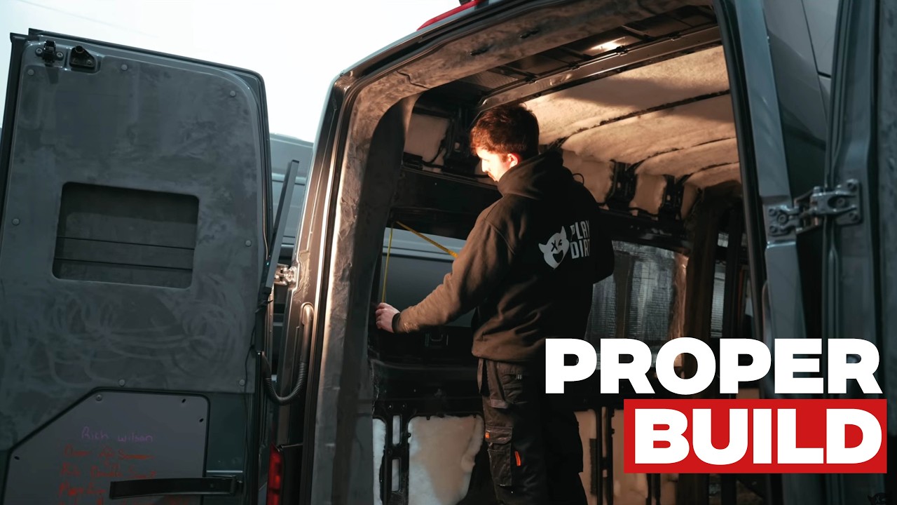 Это полноценная переделка кемпера на базе микроавтобуса Sprinter | Эпизод 15
