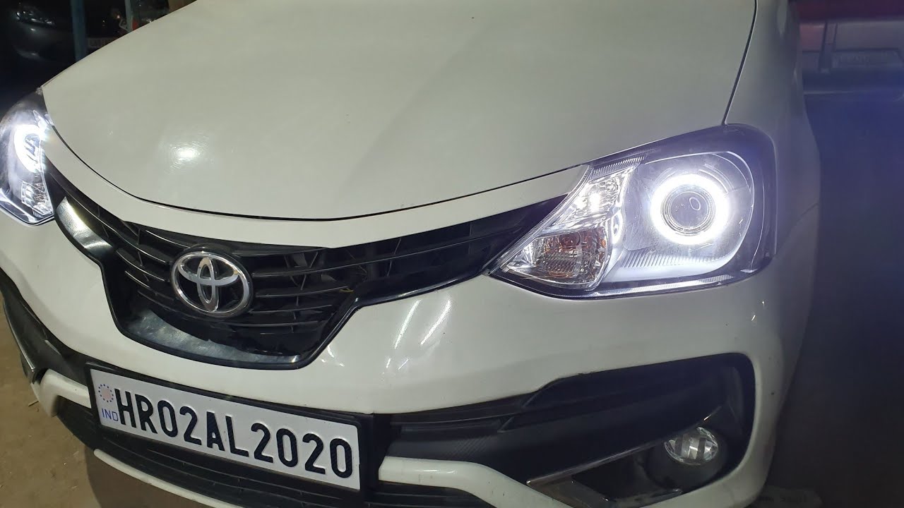 Toyota etios Bixenon Projectors + Drls YouTube