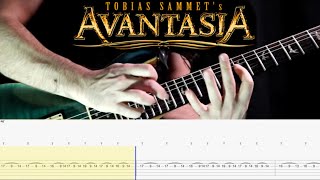 Avantasia - Wastelands Guitar Solo With TAB