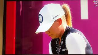 Matilda Castren Olympic Tee Shot