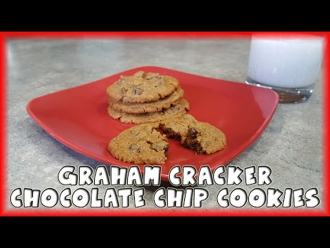 Graham Cracker Chocolate Chip Cookies