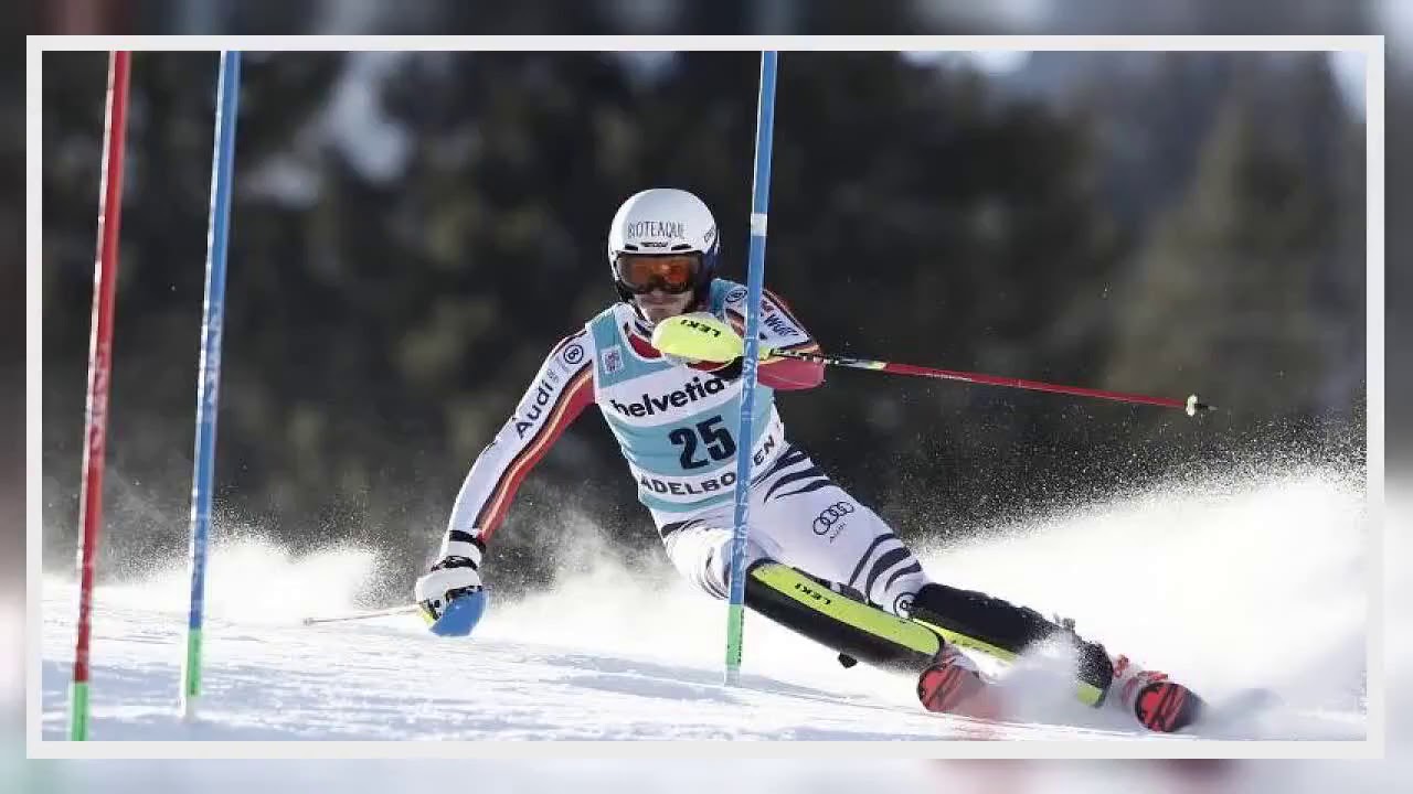 Ski Alpin Fahrer Ski Alpin Fahrer