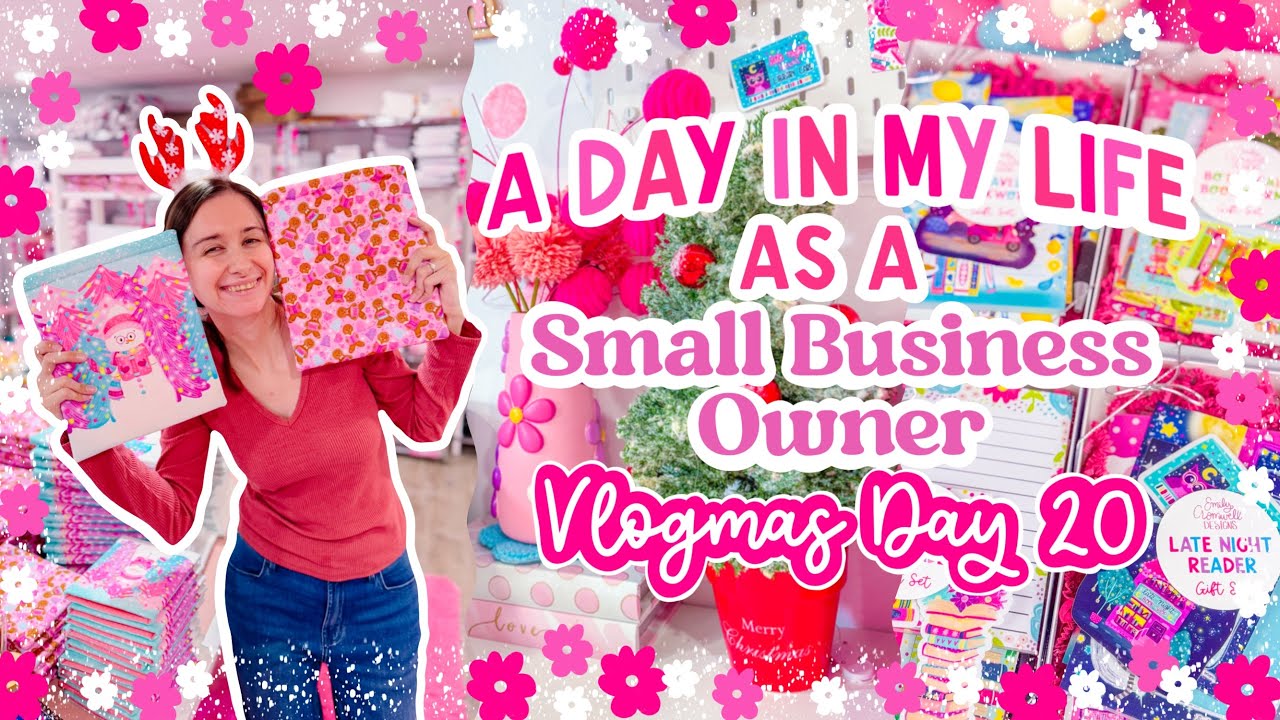 A Busy Day in the Life of a Full Time Small Business Owner 🩷 STUDIO ...