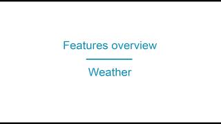 ABC App Builder Features overview Weather screenshot 1