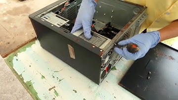 COMP 213 (CSH) - Demonstration on how to assemble and disassemble the system unit