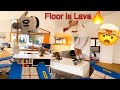 Floor is lava  stay at home parcour