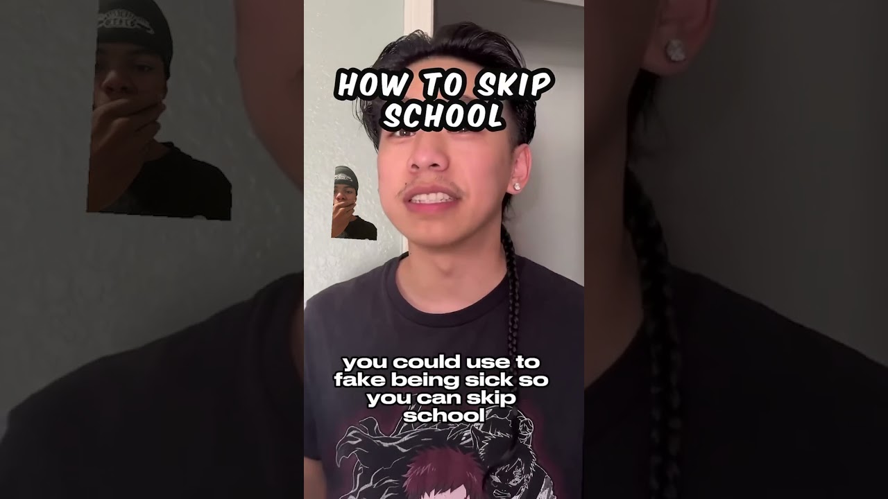 HOW TO FAKE BEING SICK😎