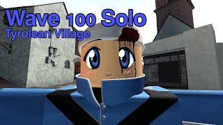 Solo w100 Tyrolean Village | Guts and Blackpowder