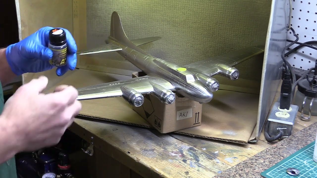 How to use Heavy Chipping Fluid on a Plastic Model Kit