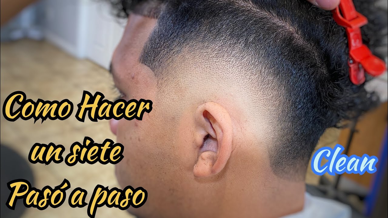 Como hacer un 7 siete paso a paso tutorial de barbería completo con JC_ProBarber picante
