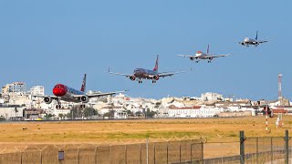 🇵🇹 FARO Airport Plane Spotting + Aircraft \u0026 Flight Route Information Subtitles !