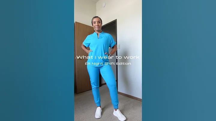 Scrubs I ACTUALLY wear to work  #scrubstryon #curvyscrubs