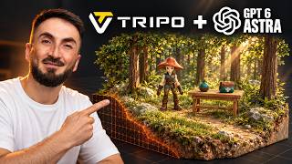 GPT-6 Astra + Tripo AI Built This INSANE Blender Scene