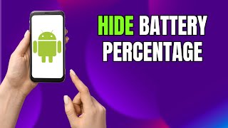 Show or Hide Battery Percentage in Seconds! Android Battery Icon Explained (EASY!) screenshot 3