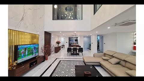 KHÁM PHÁ VẺ ĐẸP TINH TẾ CỦA ĐÁ TRONG PENTHOUSE NEW SKYLINE VĂN QUÁN | LEOSTONE X TOPDESIGN