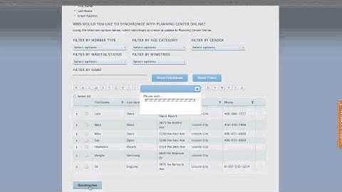 Church Office Online Integration with Planning Center Online Video