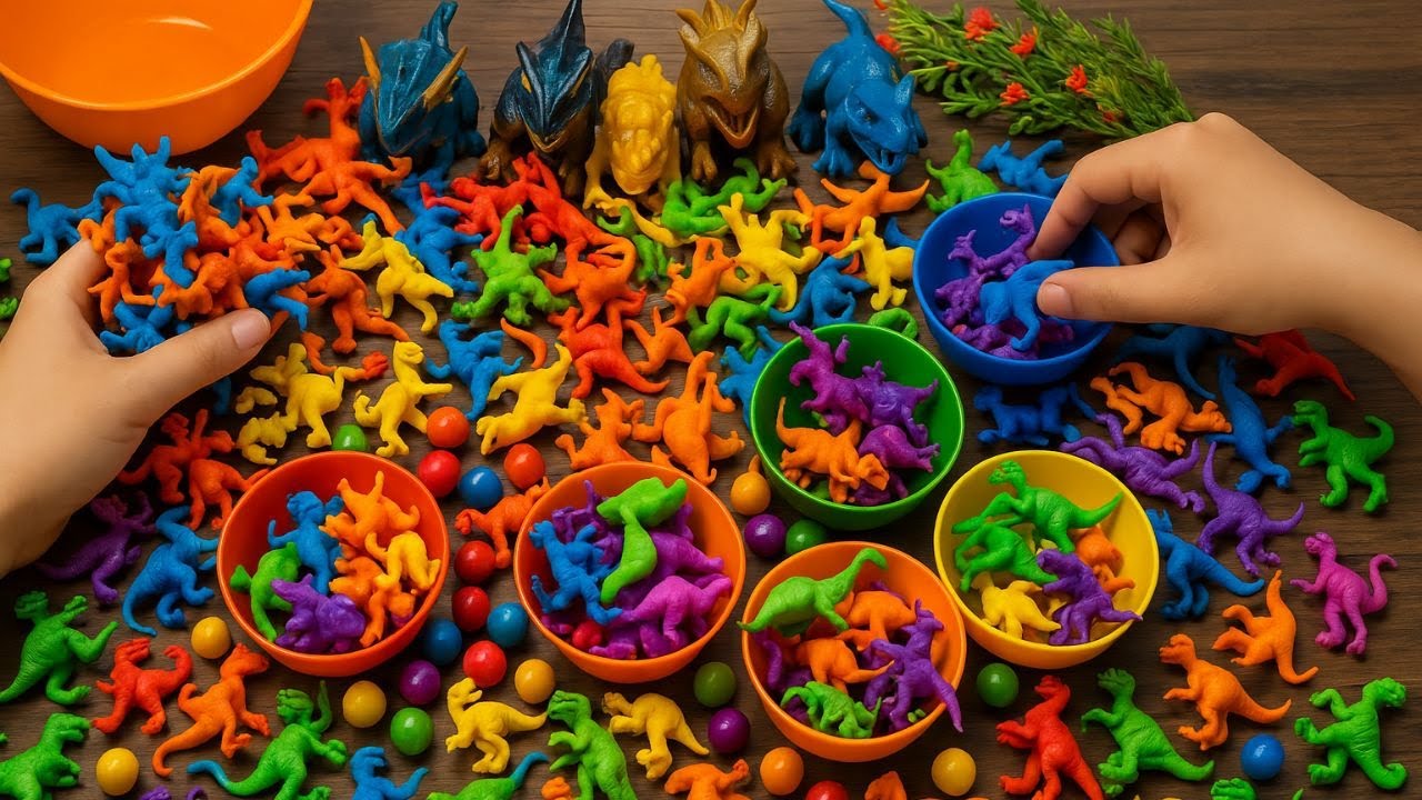 Reverse ASMR That Kids Love| Viral Reverse Color Sorting ASMR