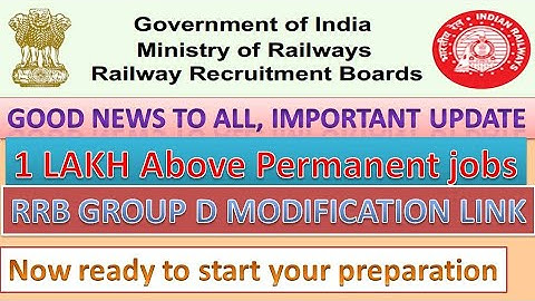 RRC GROUP D OFFICIAL UPDATE TELUGU|FORM MODIFICATION|GROUP D Photo Signature Modification Link 2021