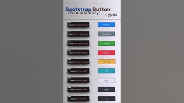 Bootstrap button type #bootstrap #button #type #animation #button #html #javascript #programming
