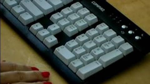 Computer Typing Lessons : Typing Numbers Using the Numeric Keypad