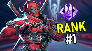 RANK 1 WORLD DEADPOOL - JKOPOOL | MARVEL RIVALS POV GAMEPLAY