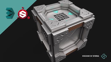 Substance Painter | Modeling & Texturing a Sci-Fi Crate - Part2 [Texturing]