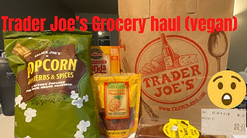 Trader Joe’s Vegan Shopping Haul #3 #TraderJoes #Vegan