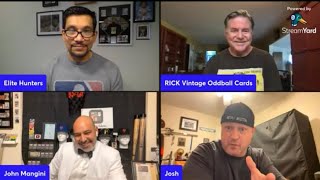 Live with Vintage Oddball Cards, JStottlemire1, and John Mangini
