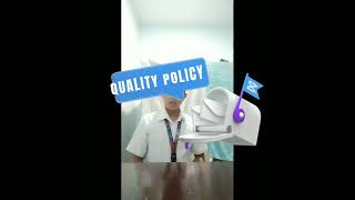 mission, vision,core values, quality policy ☺️