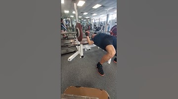 Week 2 : Comp bench backoff set 6x85kg RPE 7