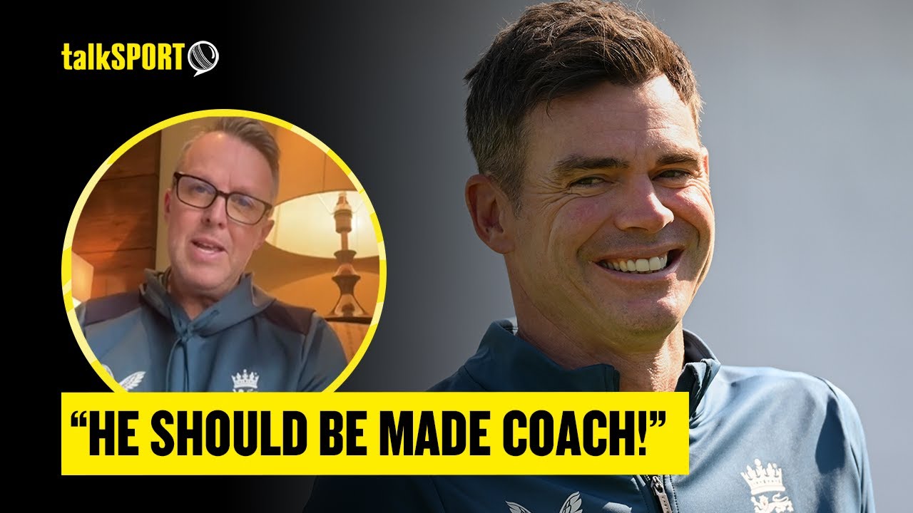 Graeme Swann URGES Jimmy Anderson For Immediate Coaching Role 👀 | talkSPORT Cricket